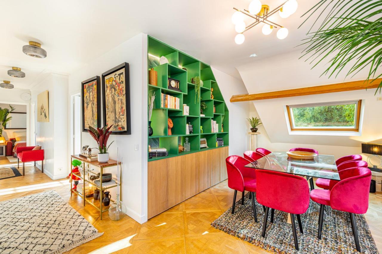 Stylish Modern Apartement - Art, Design, Garden, Villa Des Ammonites Meudon Zewnętrze zdjęcie